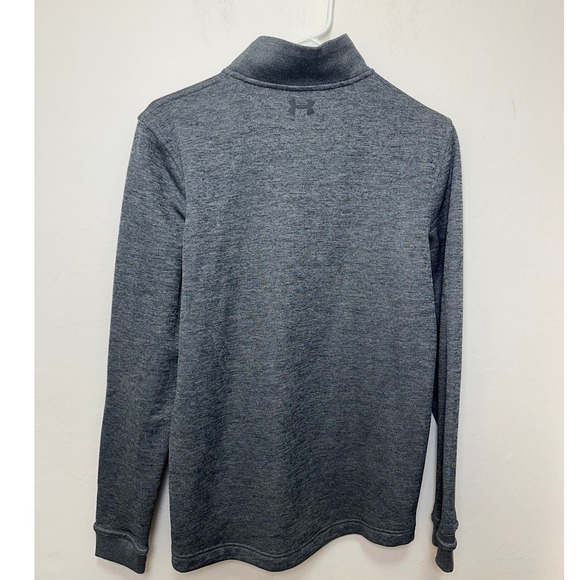 Under Armour ColdGear Men's Gray 1/4 Zip Pullover Sweater‎ Small - Picture 6 of 9